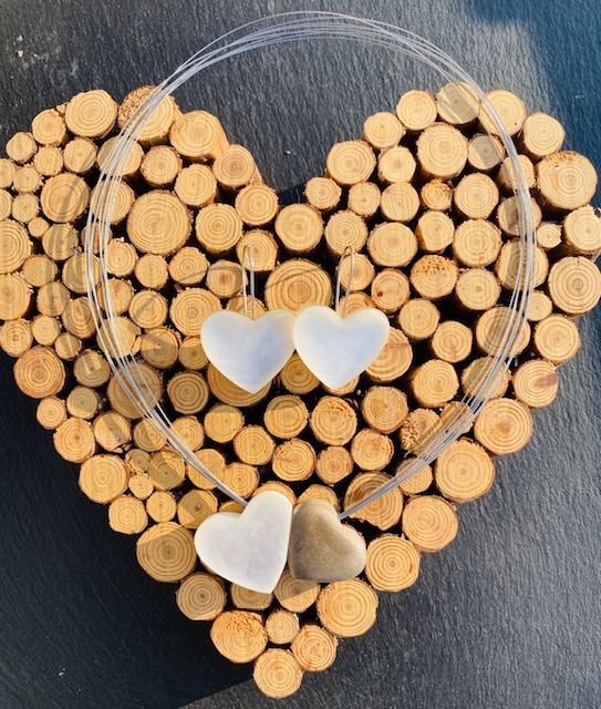 Un collier en nacre pour la Saint Valentin