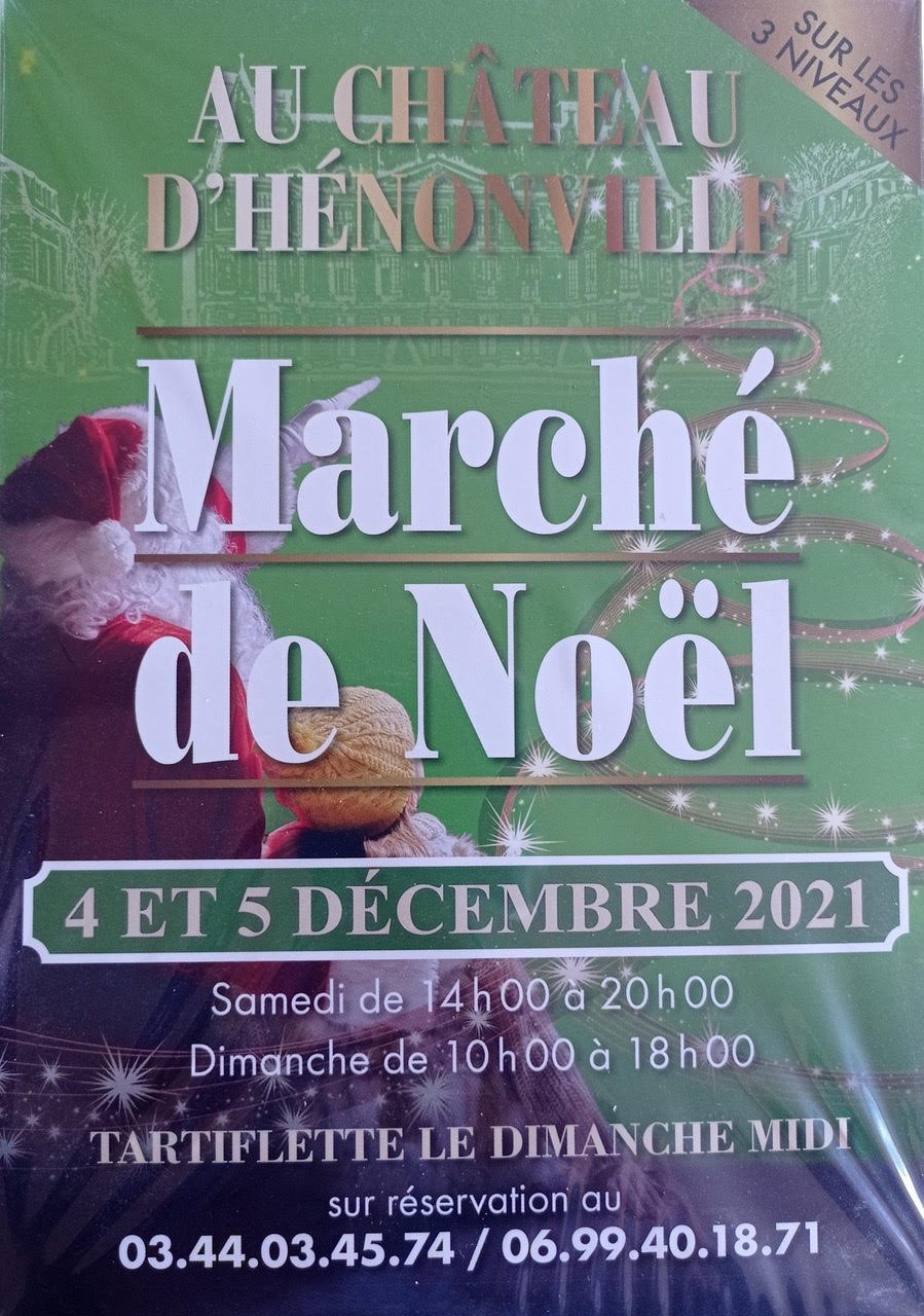 Marché de Noël au Château d'Hénonville