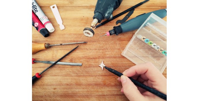 Un atelier de tabletterie encore en activité !