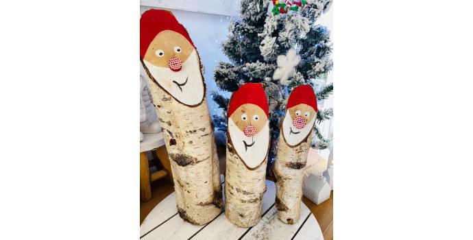 Idées déco de Noël avec des boutons de nacre !